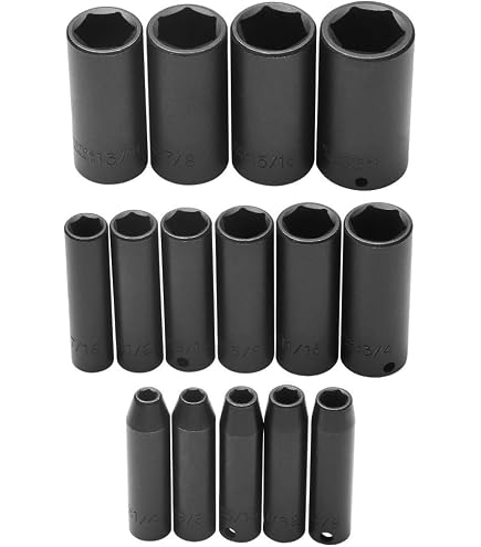 Amazon.com: Stanley-Proto J72116 15 Piece 6 Point 3/8
